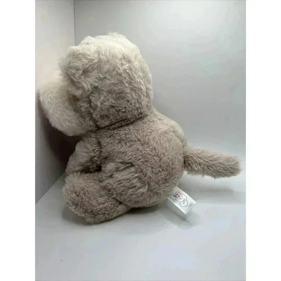 Spark Create Imagine Hippo 9" Plush Baby Rattle Toy Lovey Crinkle - Picture 4 of 5